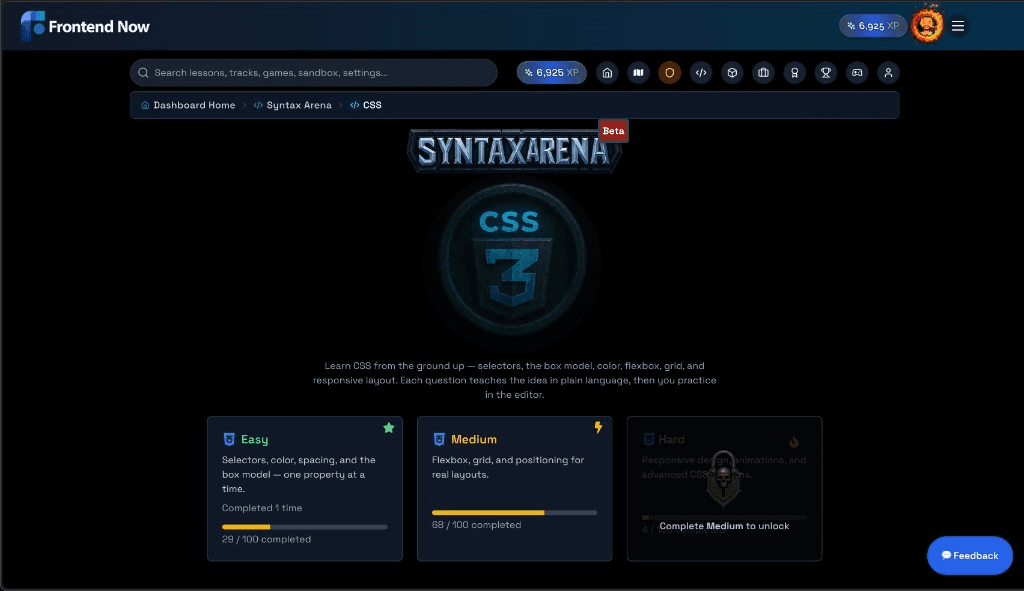 Syntax Arena — Gamified Practice visual 4